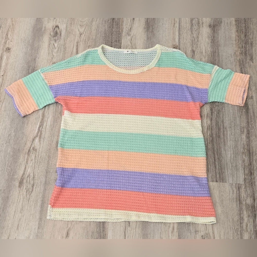 Women's colorblock shirt small